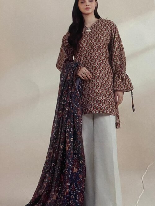 Sapphire - Digital Printed Khaddar Suit