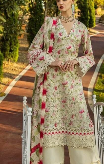 Elaf Premium - Digital Printed Embroided suite