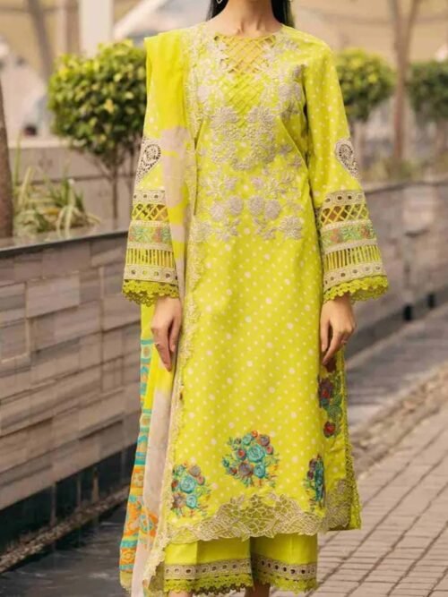 Charizma - Swiss lawn suit 3-PC