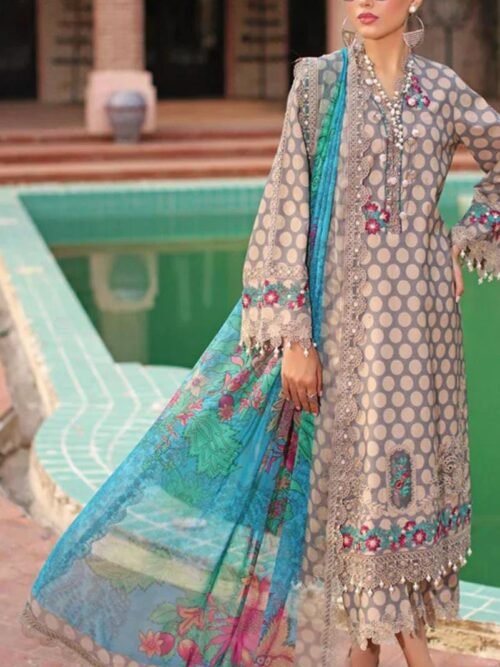 Charizma - Embroidered Lawn Suit
