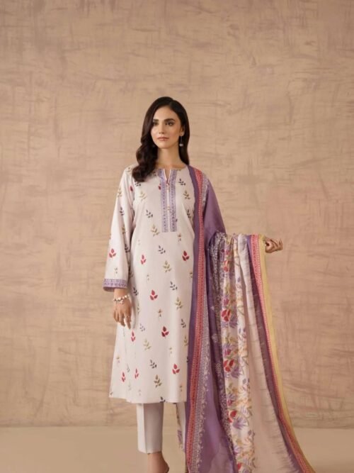 Nishat printed 3-PC suit