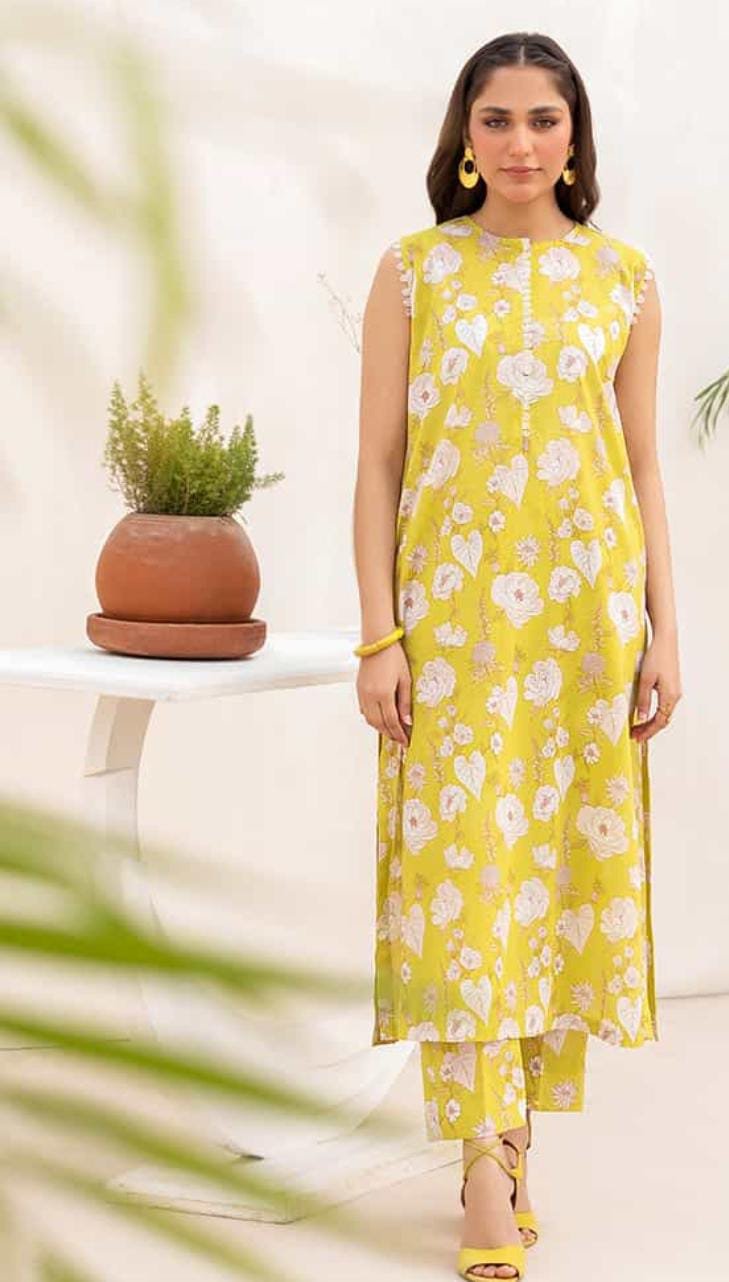 Nisha - 2-PC Printed Lawn Suit