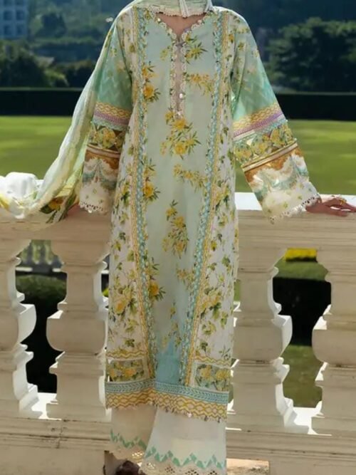 Elaf Premium - 3 Piece Printed Unstitched Suit