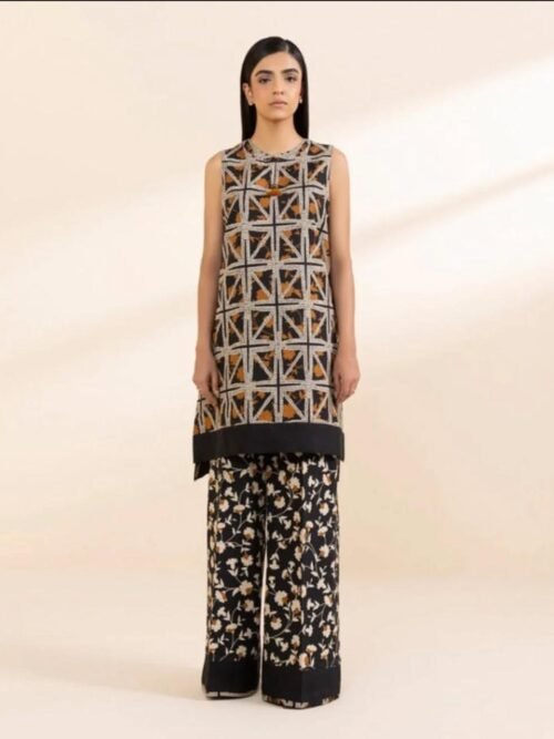 Sapphire - Printed Cambric Suit