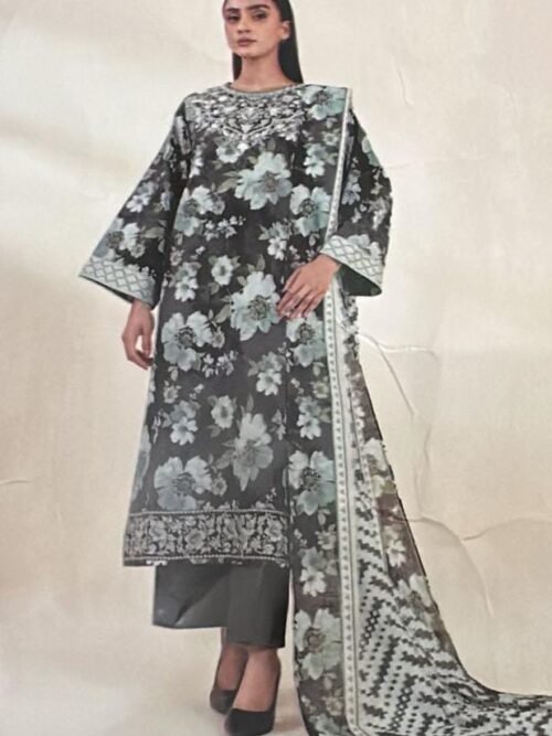 SAPPHIRE | UNSTITCHED 3 PIECE EMBROIDERED