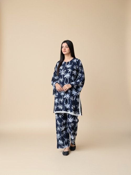 Arabic Linen Co-Ord Set PR002